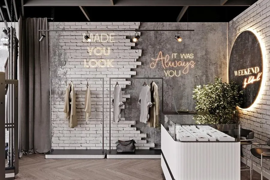 Garments & Clothing Shop Interior Design