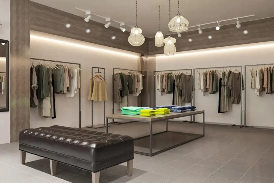 Garments & Clothing Shop Interior Design