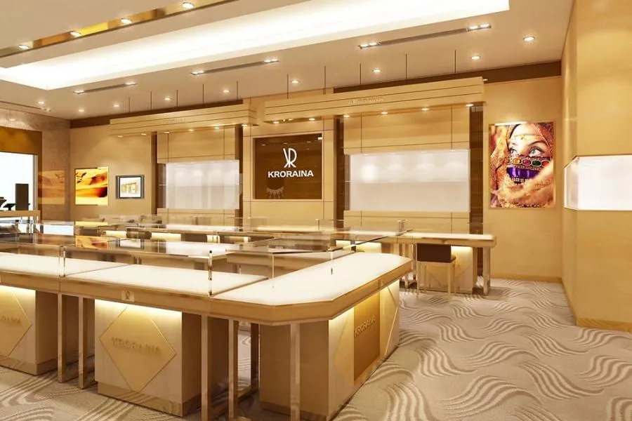 Jewelry & Watches Shop Interior Design