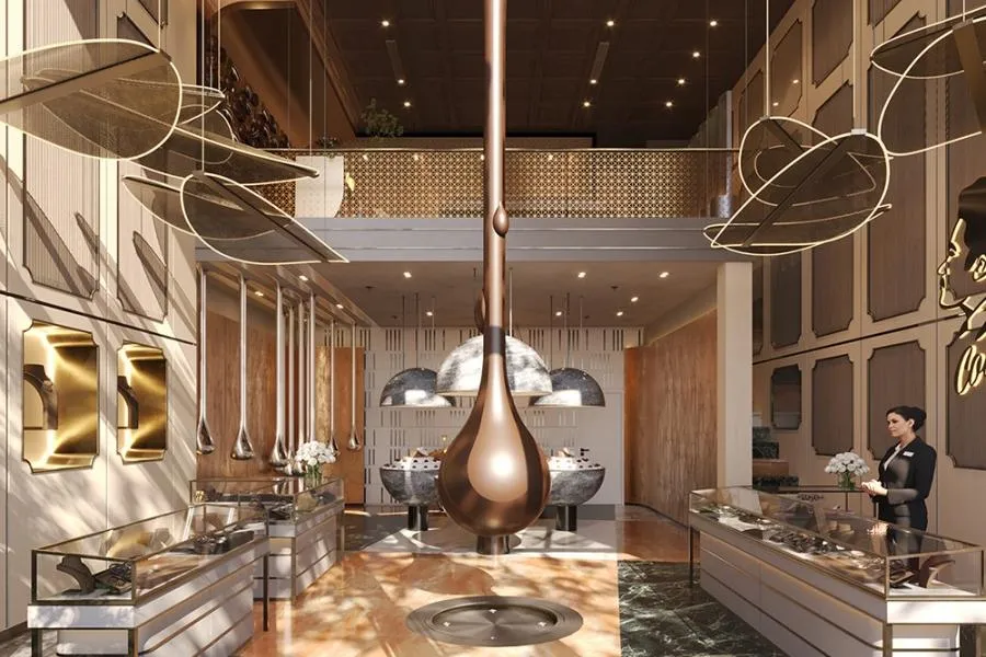 Jewelry & Watches Shop Interior Design