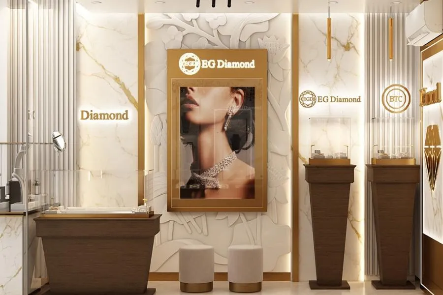 Jewelry & Watches Shop Interior Design