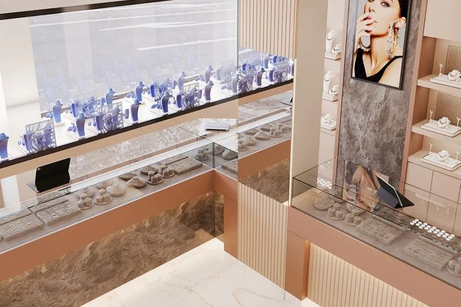 Jewelry & Watches Shop Interior Design