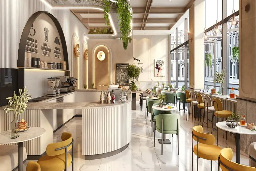 Food & Beverage Shop Interior Design