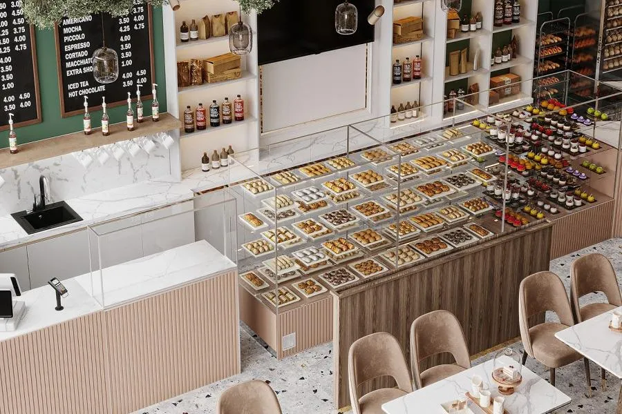 Food & Beverage Shop Interior Design