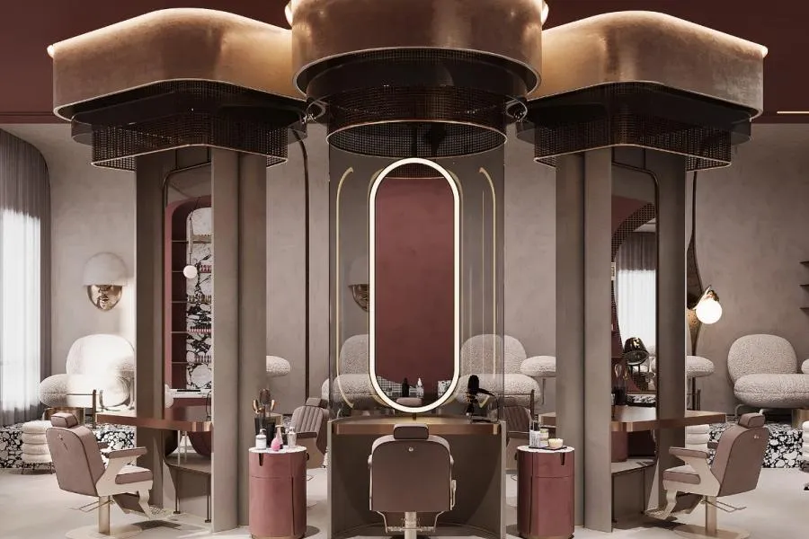 Salon & Barber Shop Interior Design