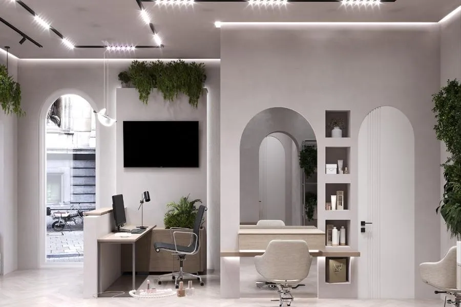 Salon & Barber Shop Interior Design