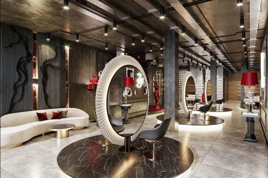 Salon & Barber Shop Interior Design