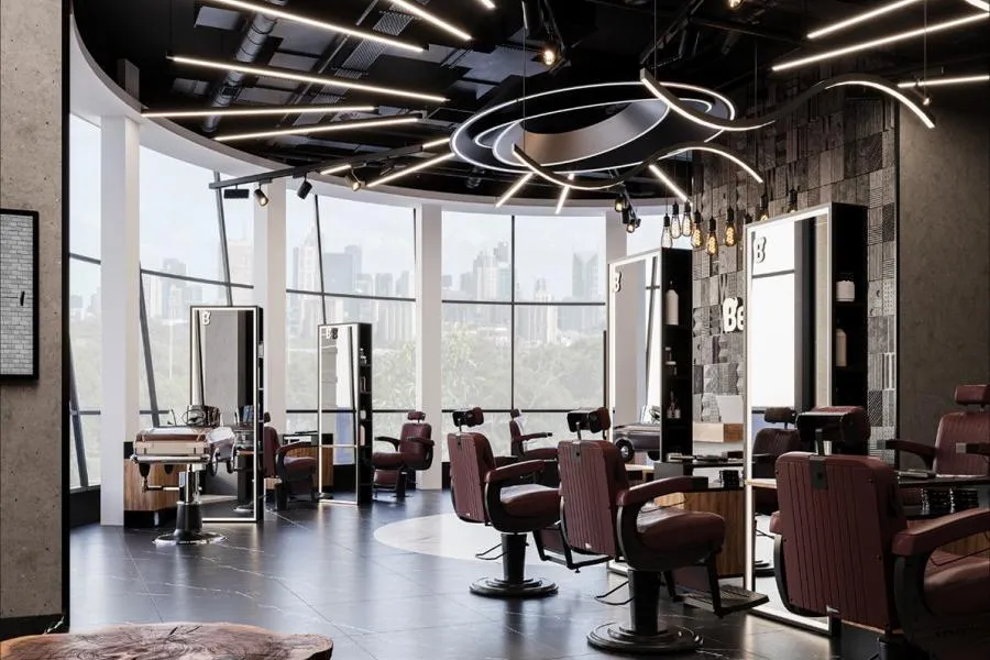 Salon & Barber Shop Interior Design