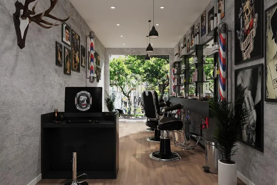 Salon & Barber Shop Interior Design