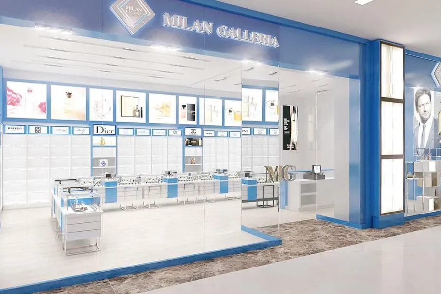 Cosmetics & Perfumes Shop Interior Design