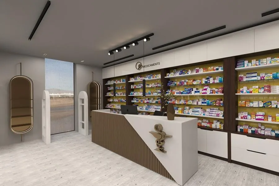 Pharmacy & Health Shop Interior Design
