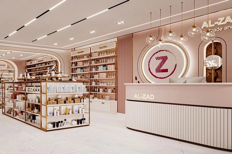 Cosmetics & Perfumes Shop Interior Design