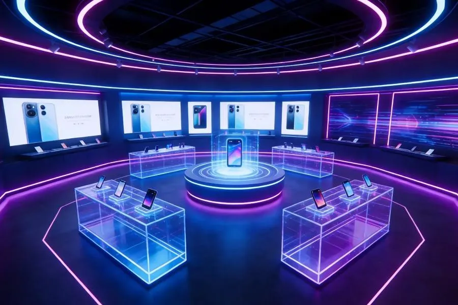 Cellphone & Electronics Shop Interior Design
