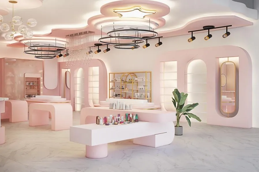 Cosmetics & Perfumes Shop Interior Design