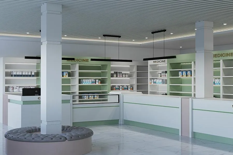 Pharmacy & Health Shop Interior Design