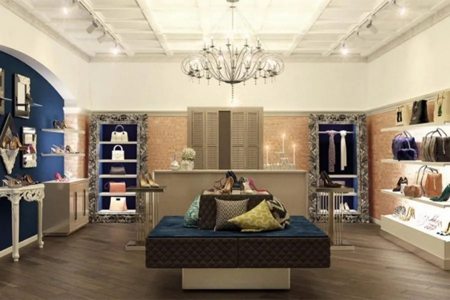 Bags Shop & Luxury Store Interior Design