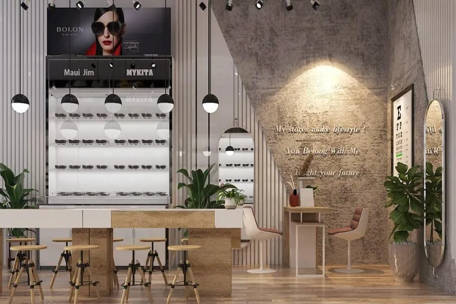 Optical & Sunglasses Shop Interior Design