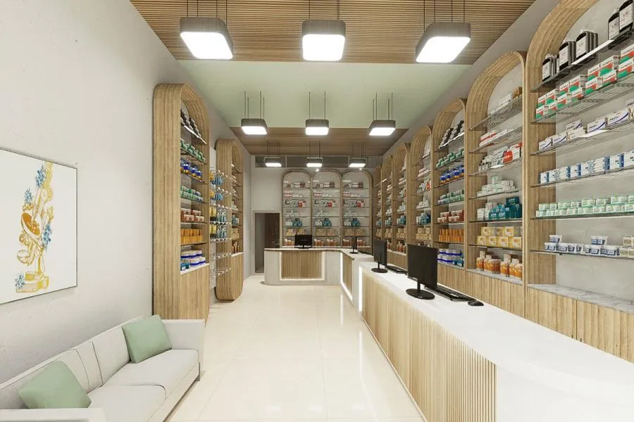 Pharmacy & Health Shop Interior Design