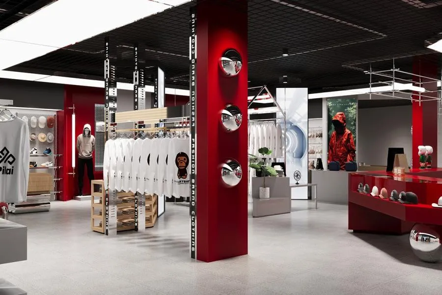 Shoes & Footwear Shop Interior Design