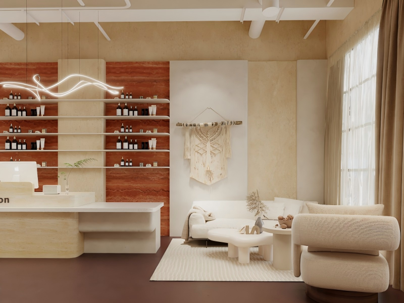 Lighting & Materials: Elevating Beauty Parlour Shop Decoration and Customer Experience